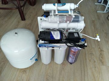 6 단계 75GPD 수신 전용 필터링 시스템에 UV를 장착하는 자코